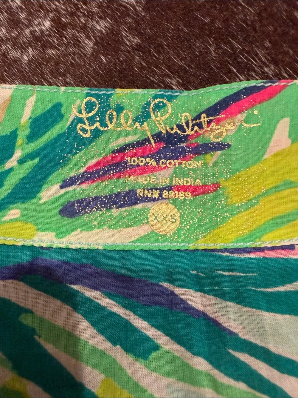 Lilly Pulitzer Tropical Cotton Bathing Suit Cover Up Tunic – XXS